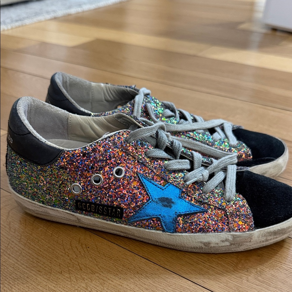 Glitter Star Sneakers